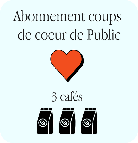 Abonnement coups de coeur de Public