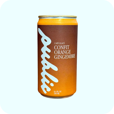 Café Glacé - Confit Orange Gingembre