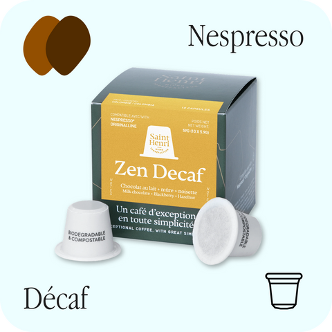 Saint-Henri - Capsules Zen Decaf