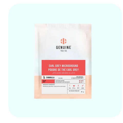 Genuine Tea - Earl Grey Tea Latte