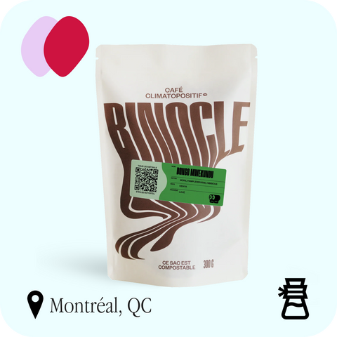 Binocle - Dongo Mwekundu