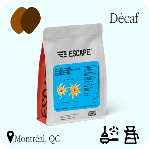 Escape - Sunrise Espresso Decaf