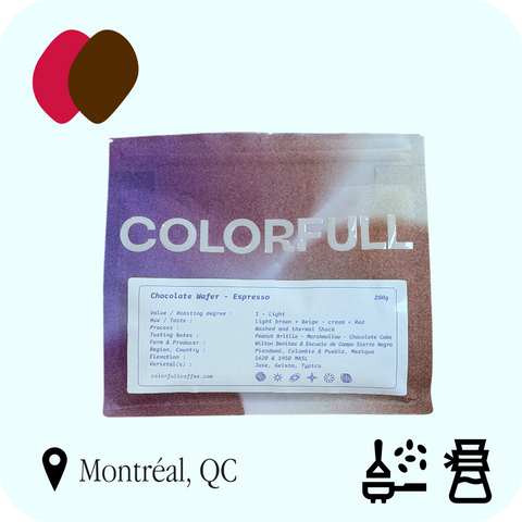 Colorfull - Chocolate Wafer Espresso