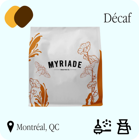 Myriade - Decaffeinated from Las Montanas