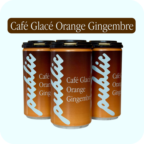 Café Glacé Orange Gingembre