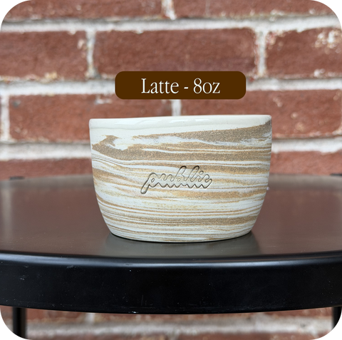 Tasses Café Public x Poterie Vez (Brune)