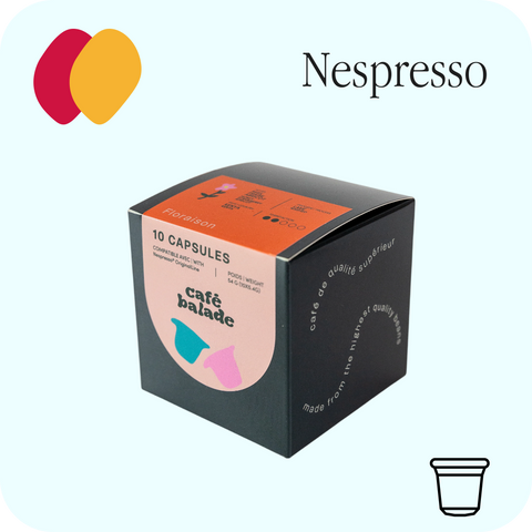 Café Balade - Capsules Floraison