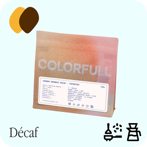 Colorfull - Corner Brownie Decaf
