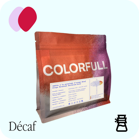 Colorfull - Orange Marmalade Shortbread Decaf