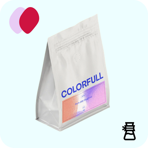 Colorfull - Plum Jelly Donut