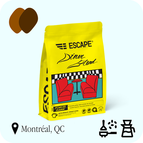 Escape – Diner, café torréfié à Montréal, QC