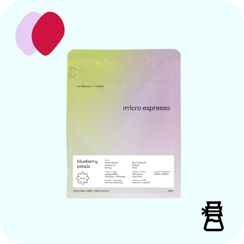 Micro Espresso - Blueberry Petals