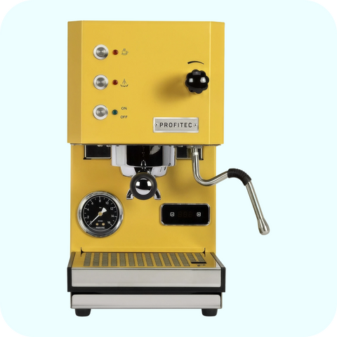 Machine à espresso GO de Profitec, jaune