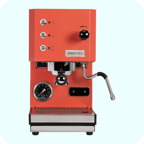 Machine à espresso GO de Profitec, rouge